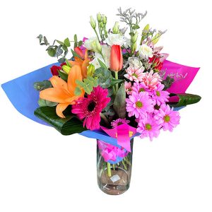 Ramo de flores multicolor multivariedad