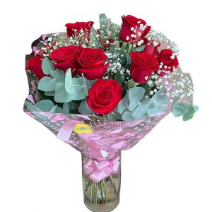 Ramo 12 rosas rojas