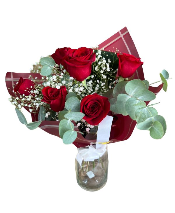 Ramo de 9 rosas rojas